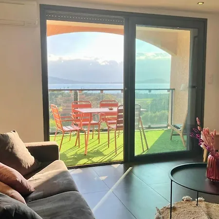 Ferienwohnung Nadia - Terrace With Sea View Zen - By Tgb Porticcio  Exterior foto